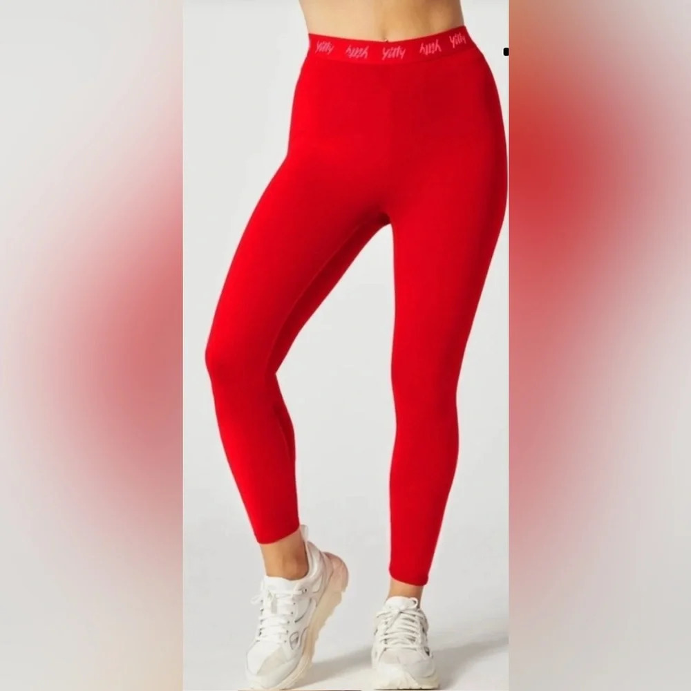 Fabletics Yitty Major Label Shaping High Waist Logo Legging 7/8, size XS